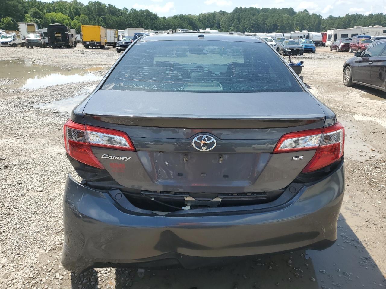 2014 Toyota Camry L Серый vin: 4T1BF1FK8EU850184