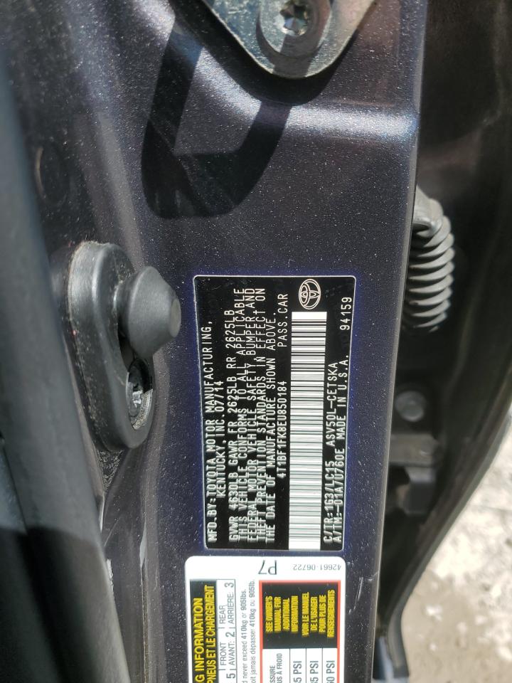 2014 Toyota Camry L Серый vin: 4T1BF1FK8EU850184