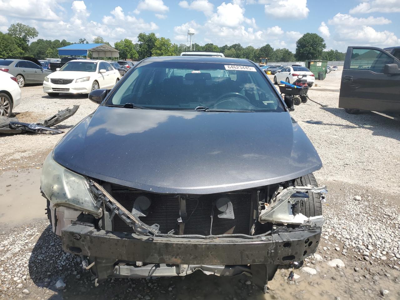 2014 Toyota Camry L Серый vin: 4T1BF1FK8EU850184