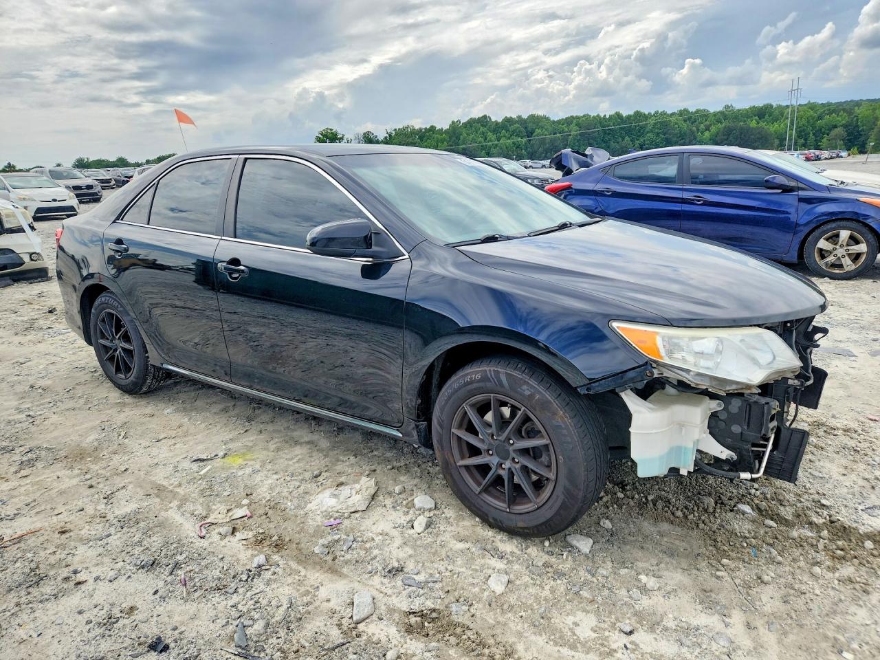 2014 Toyota Camry Le Black vin: 4T1BF1FK8EU852727