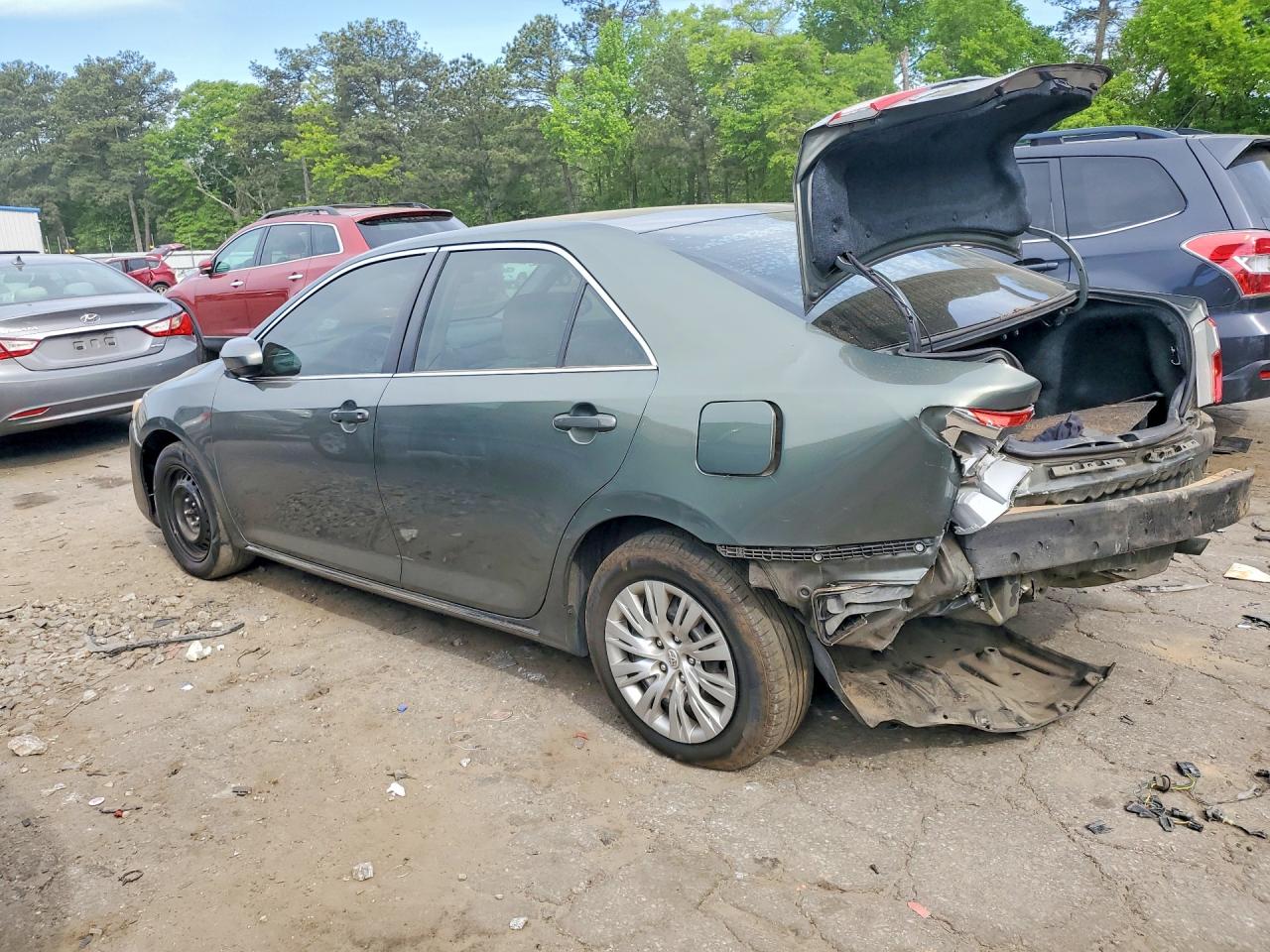 2014 Toyota Camry Le Зеленый vin: 4T1BF1FK8EU858110