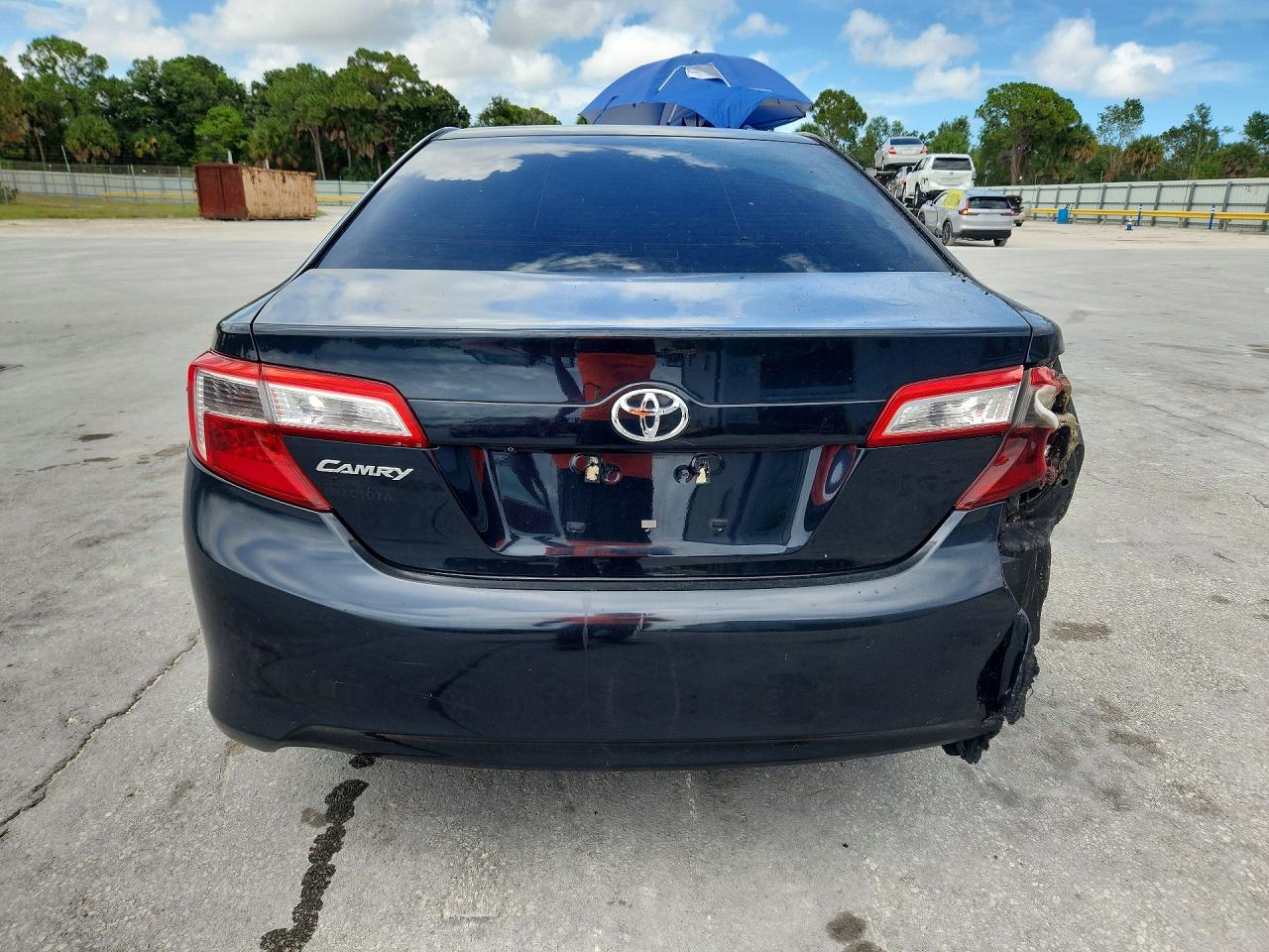 2014 Toyota Camry L Black vin: 4T1BF1FK8EU860147