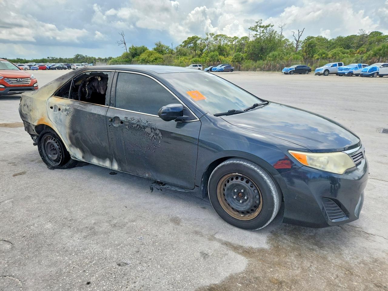 2014 Toyota Camry L Black vin: 4T1BF1FK8EU860147