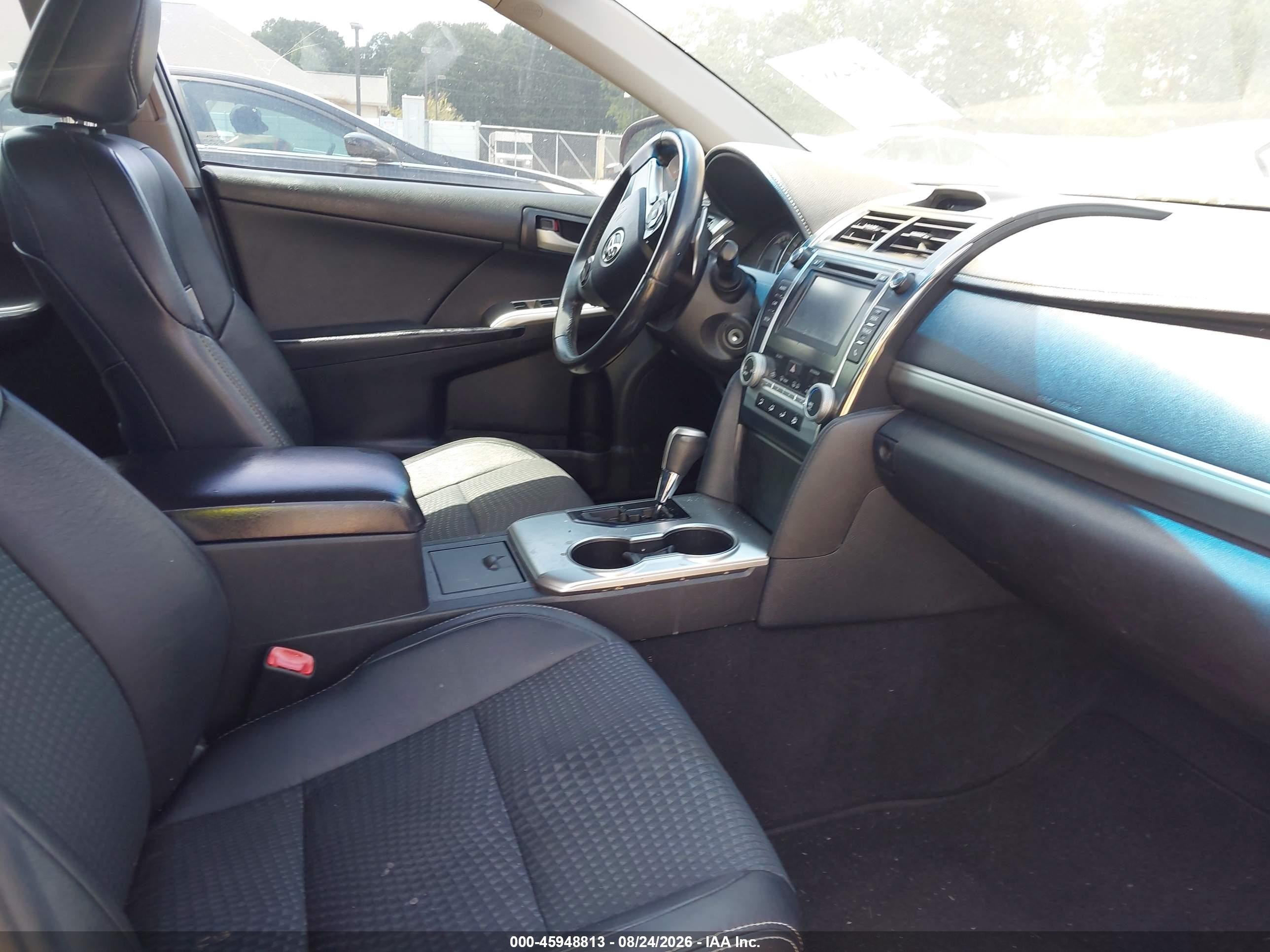 2014 Toyota Camry Se Red vin: 4T1BF1FK8EU867910