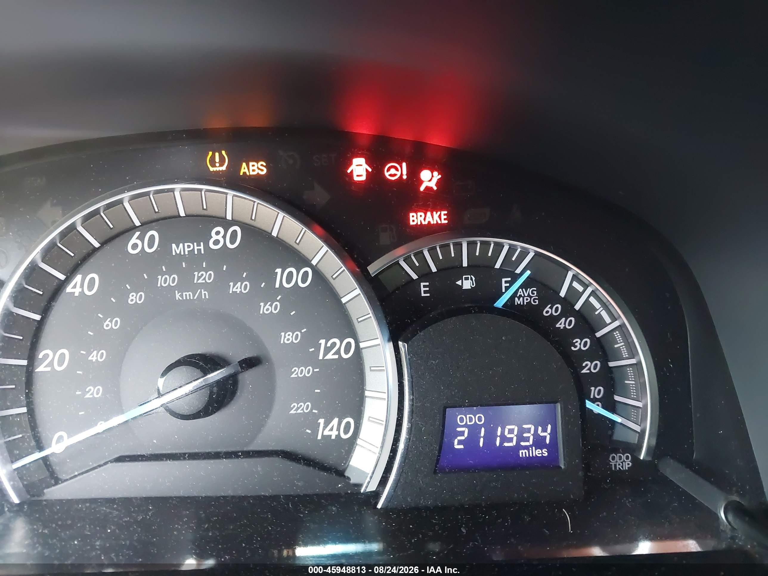 2014 Toyota Camry Se Red vin: 4T1BF1FK8EU867910