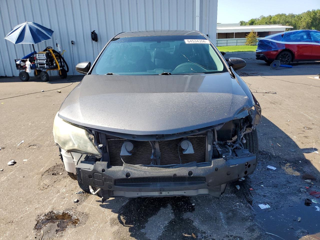 2014 Toyota Camry Se Gray vin: 4T1BF1FK8EU868118