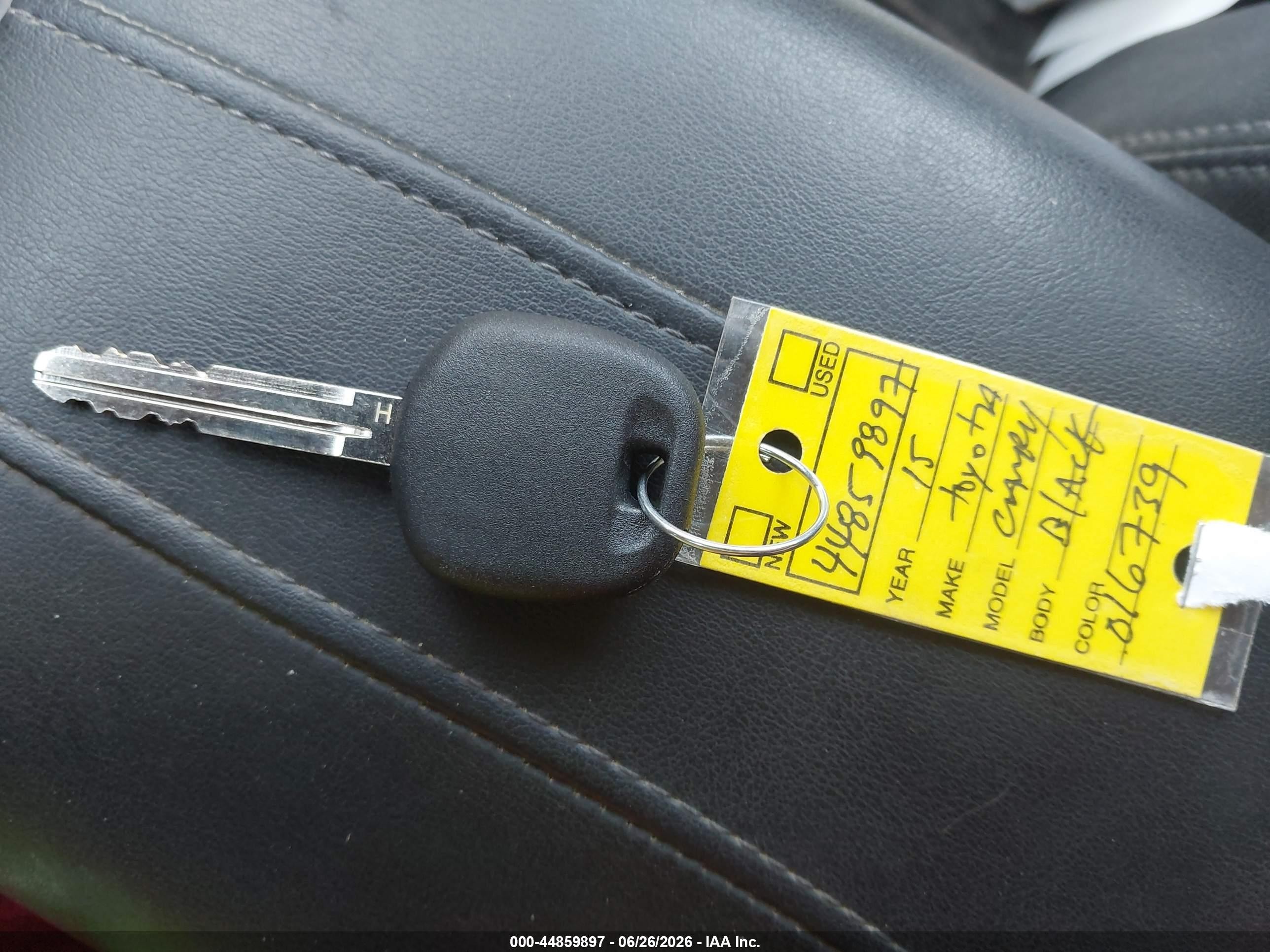2015 Toyota Camry Se Black vin: 4T1BF1FK8FU016739