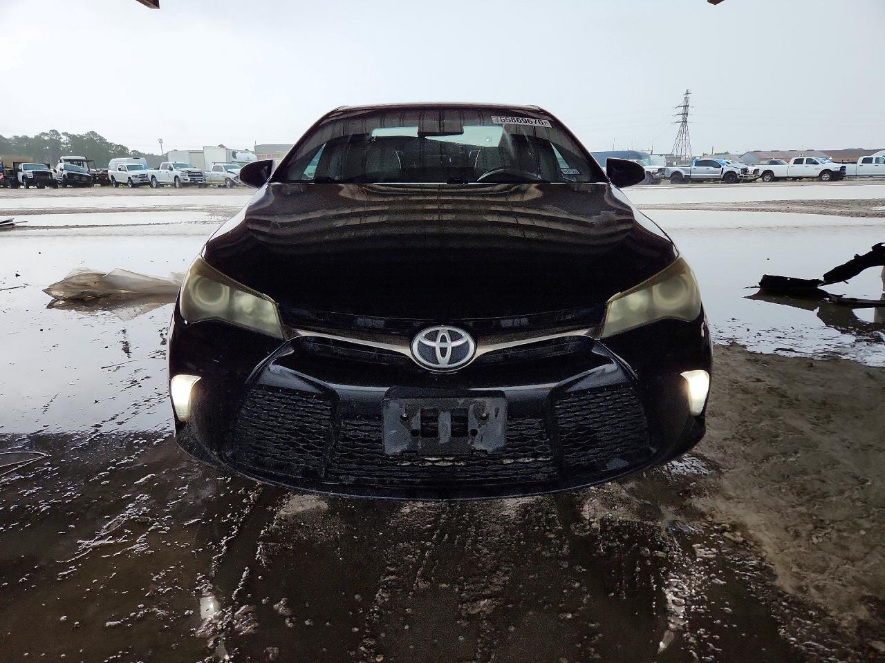 2015 Toyota Camry Se Black vin: 4T1BF1FK8FU023075