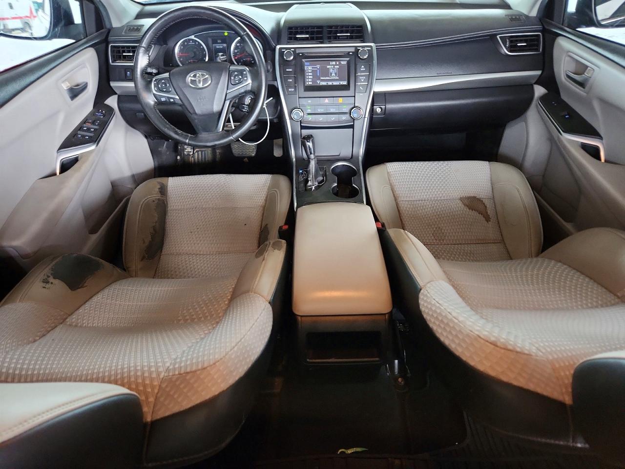 2015 Toyota Camry Se Black vin: 4T1BF1FK8FU023075