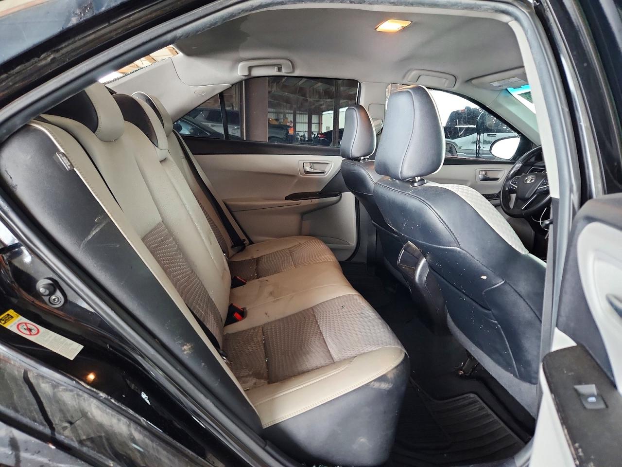2015 Toyota Camry Se Black vin: 4T1BF1FK8FU023075