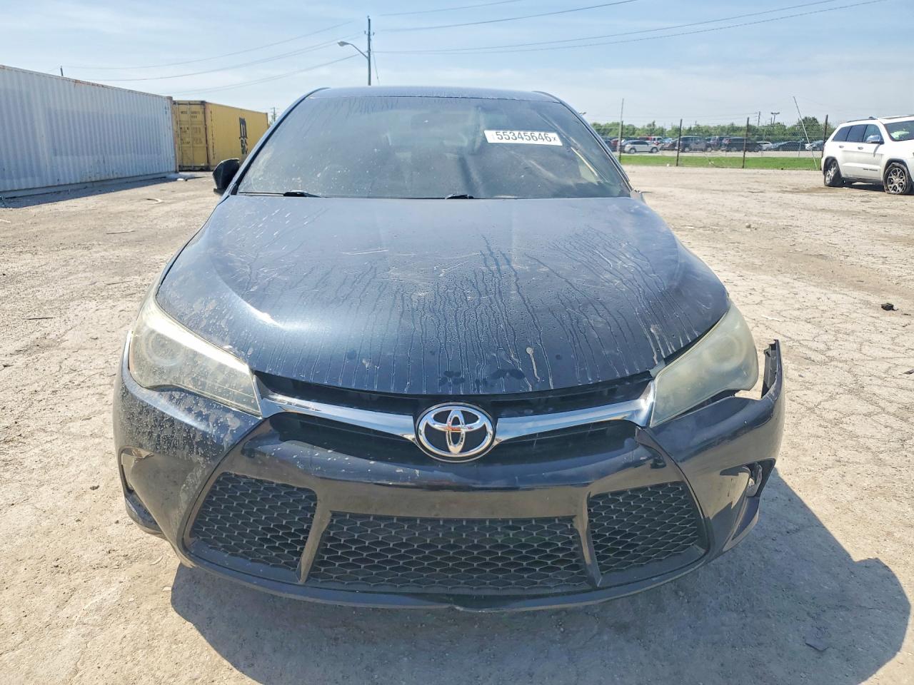 2015 Toyota Camry Se Blue vin: 4T1BF1FK8FU033251