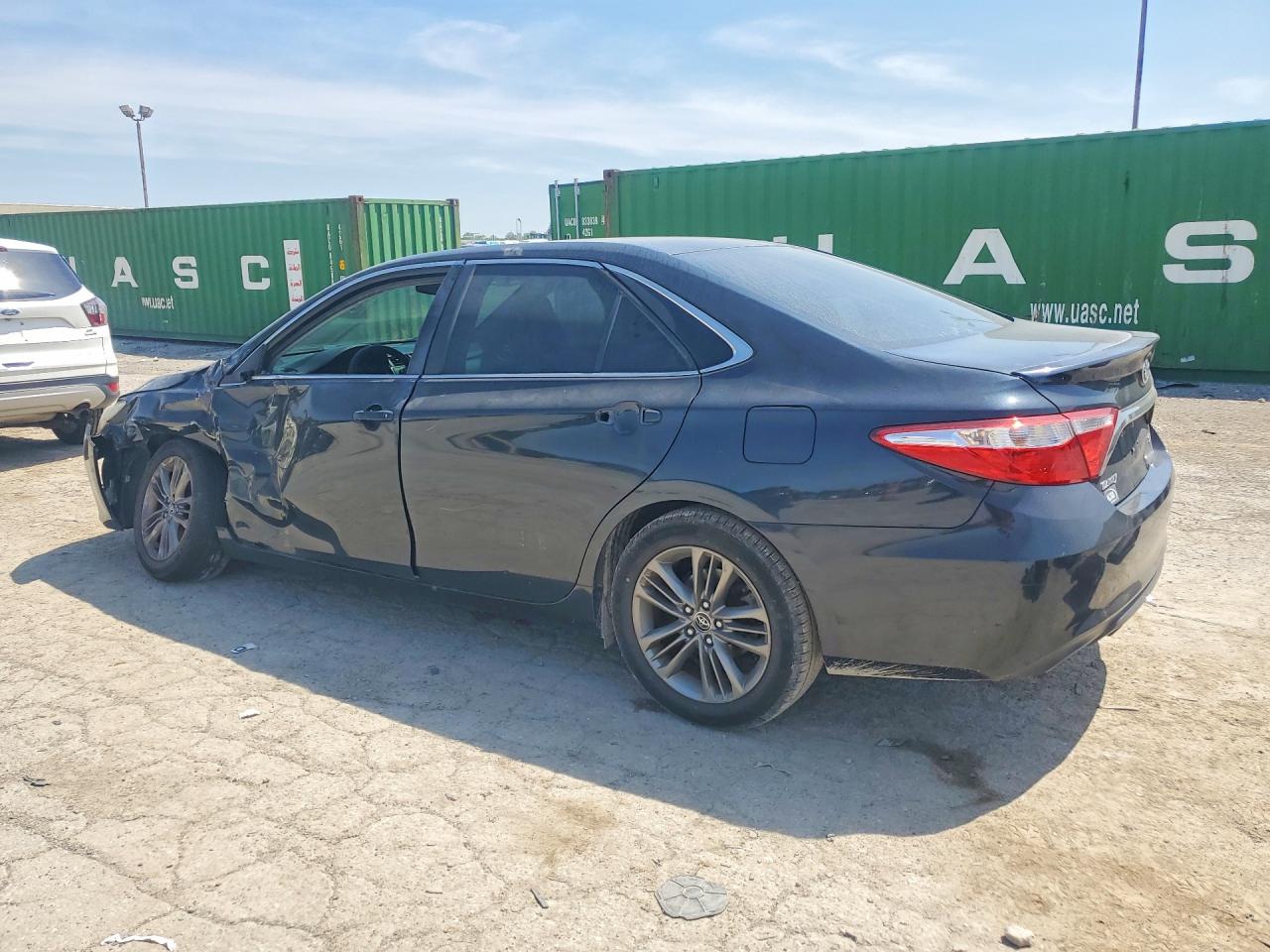2015 Toyota Camry Se Blue vin: 4T1BF1FK8FU033251