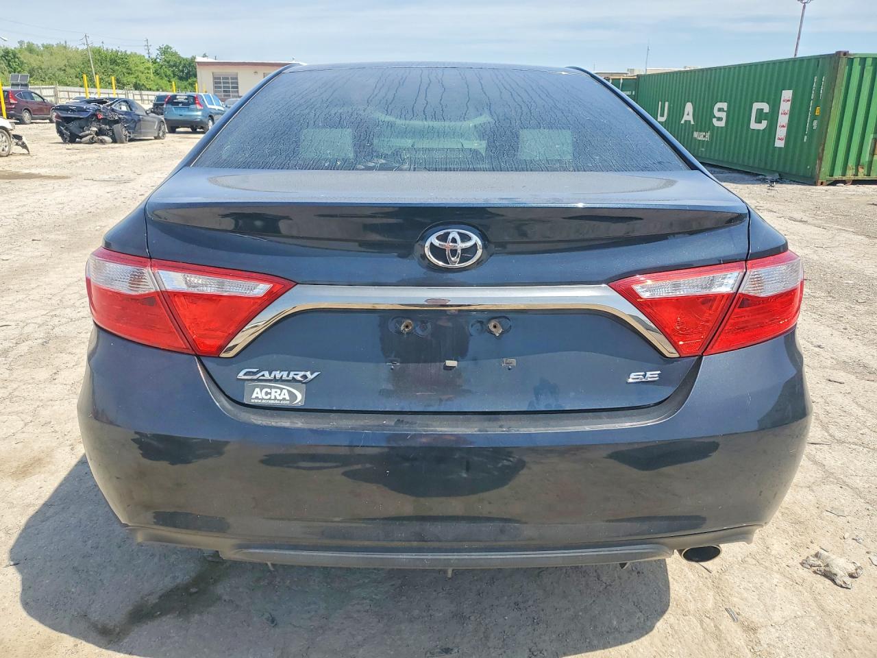 2015 Toyota Camry Se Blue vin: 4T1BF1FK8FU033251