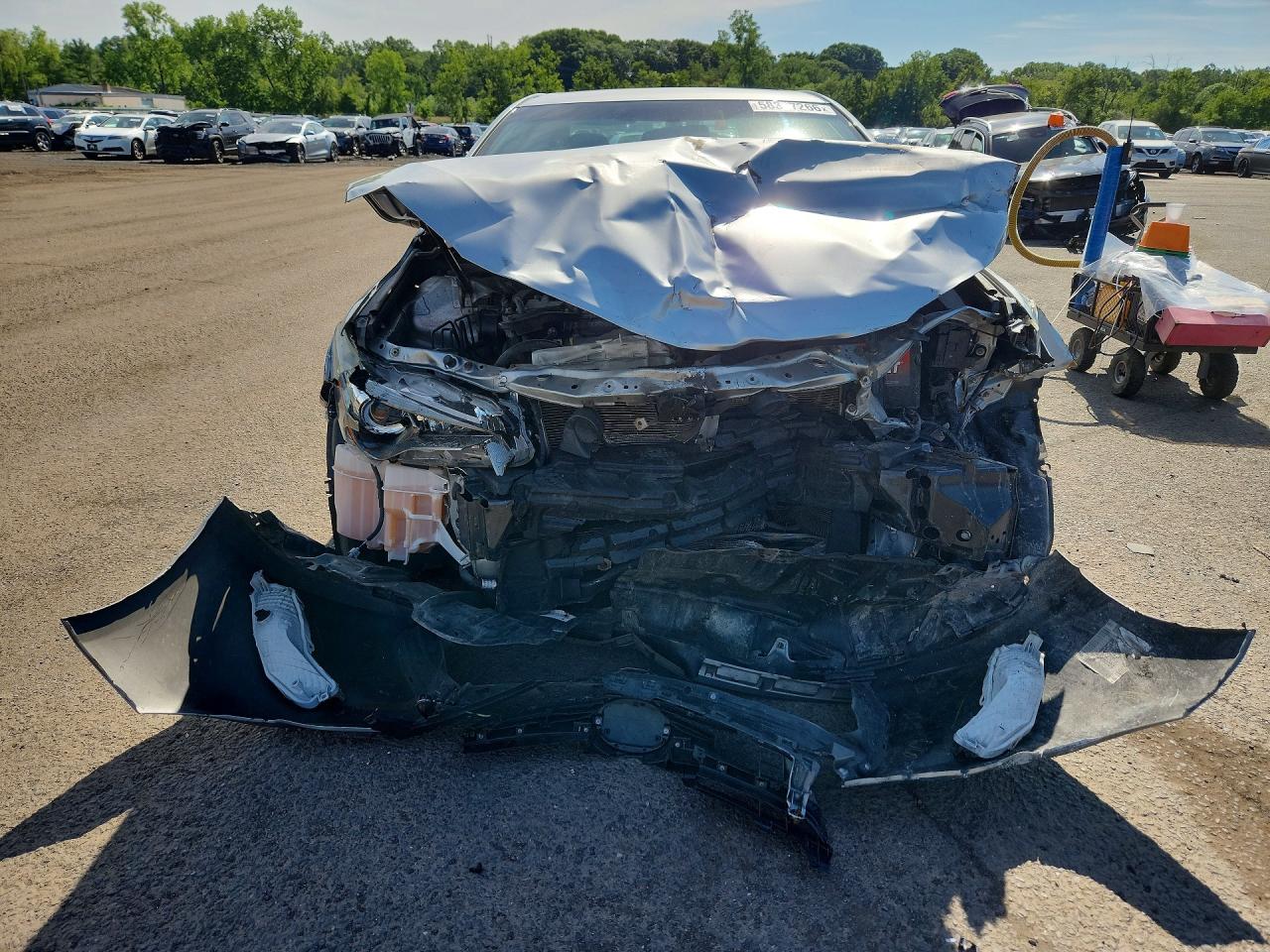 2015 Toyota Camry Se Silver vin: 4T1BF1FK8FU049112