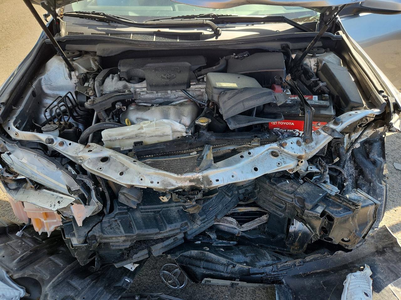 2015 Toyota Camry Se Silver vin: 4T1BF1FK8FU049112