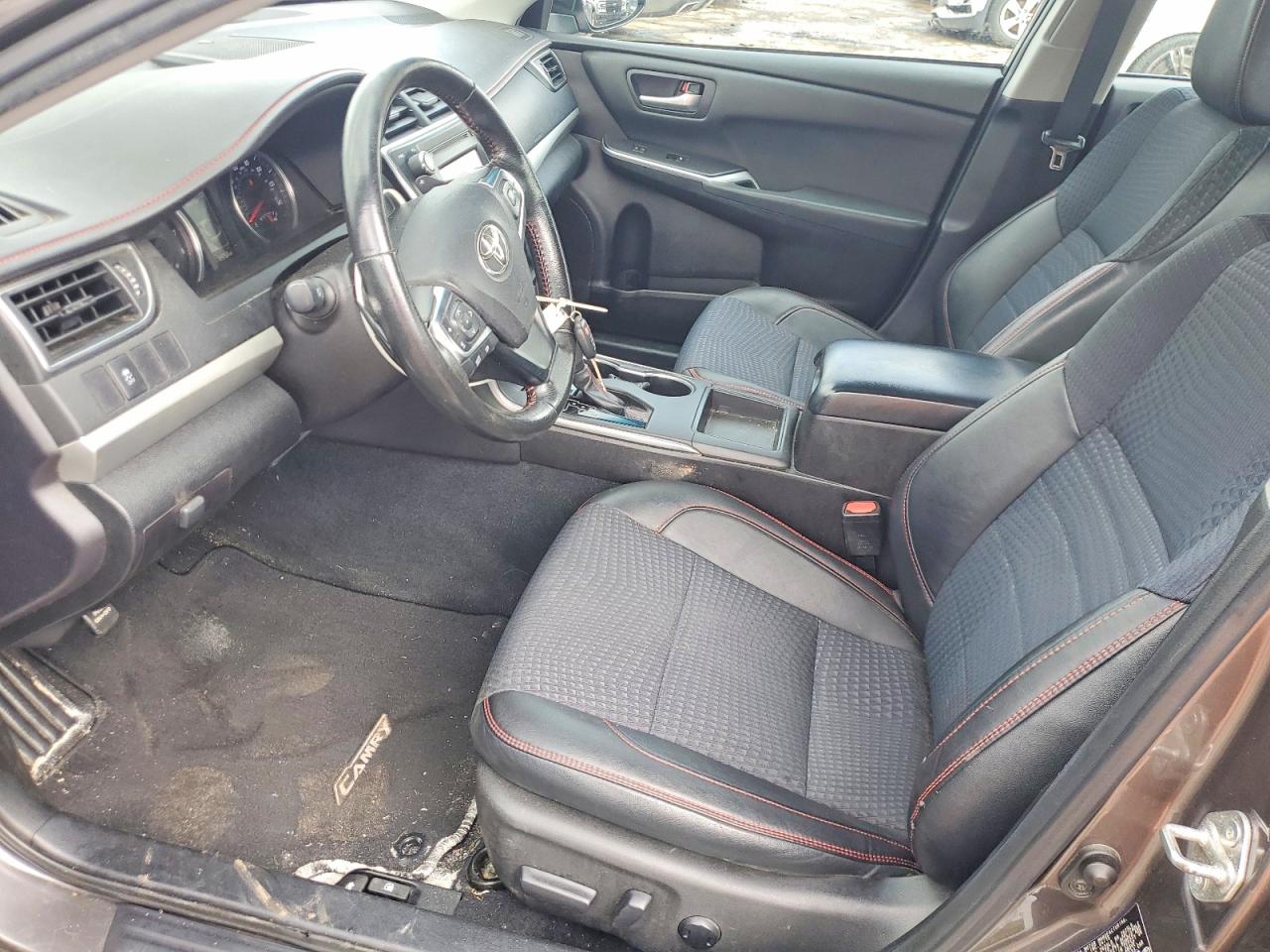 2015 Toyota Camry Se Угольный vin: 4T1BF1FK8FU059400