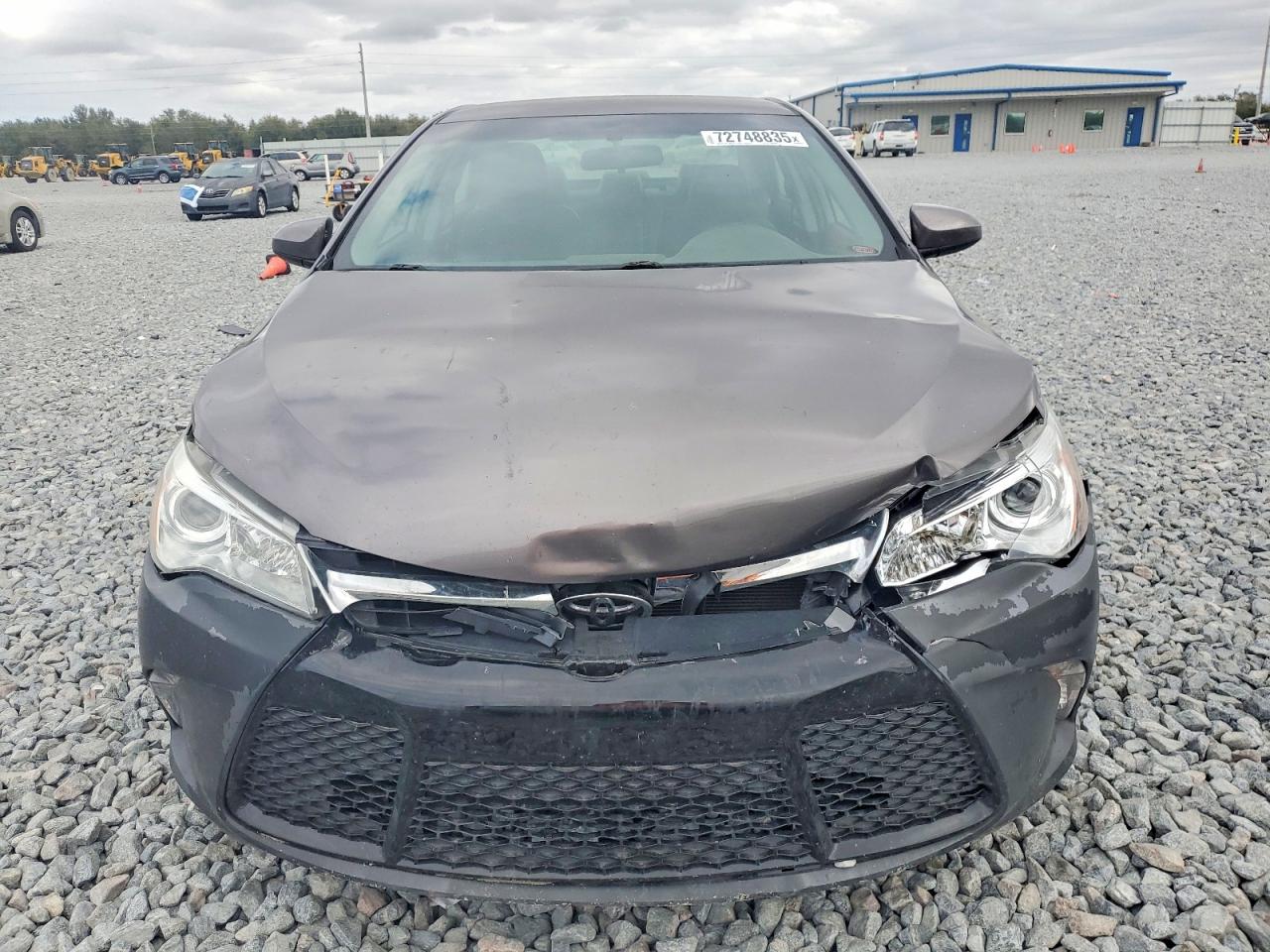 2015 Toyota Camry Le Gray vin: 4T1BF1FK8FU063494