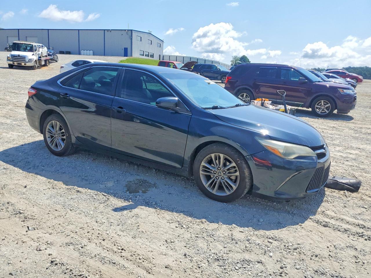 2015 Toyota Camry Se Black vin: 4T1BF1FK8FU079873