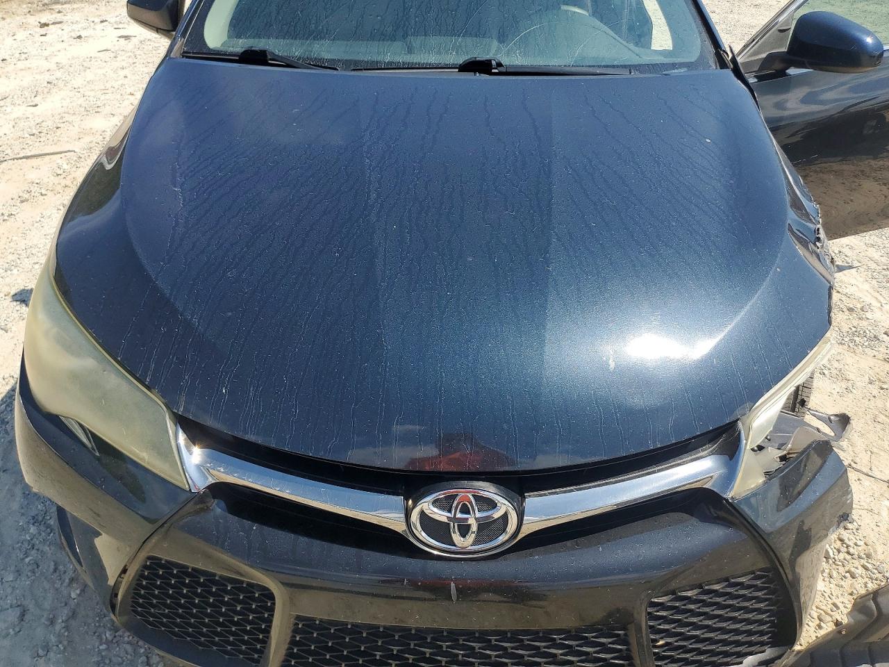 2015 Toyota Camry Se Black vin: 4T1BF1FK8FU079873