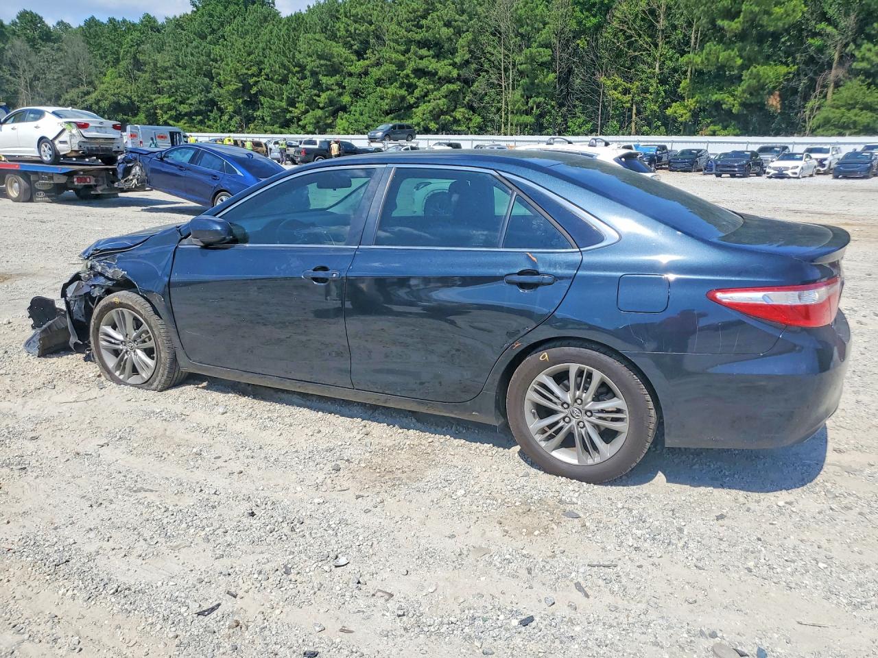 2015 Toyota Camry Se Black vin: 4T1BF1FK8FU079873