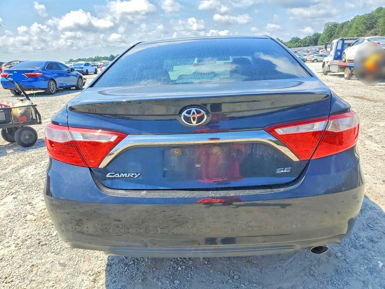 2015 Toyota Camry Se Black vin: 4T1BF1FK8FU079873