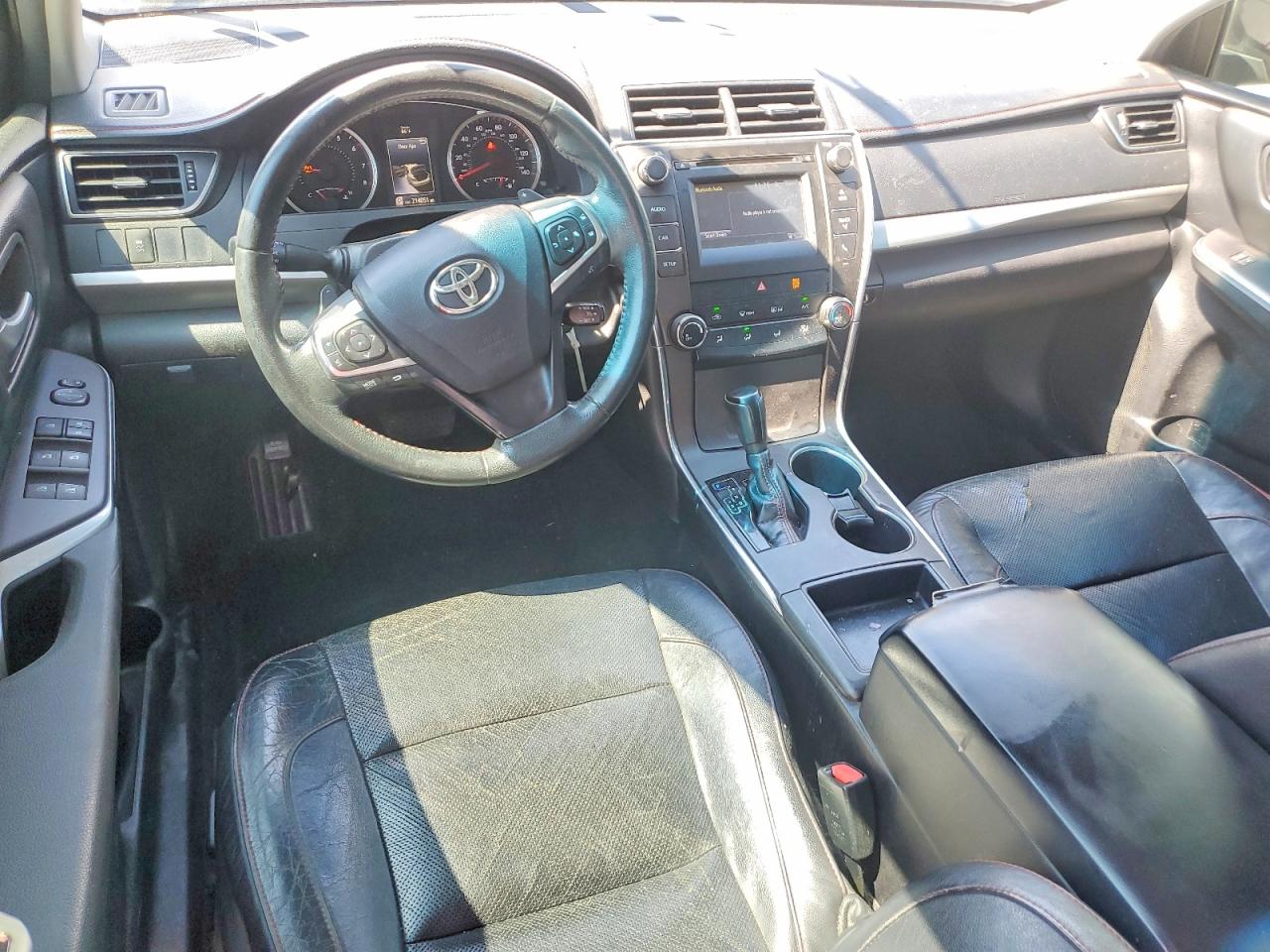 2015 Toyota Camry Se Black vin: 4T1BF1FK8FU079873