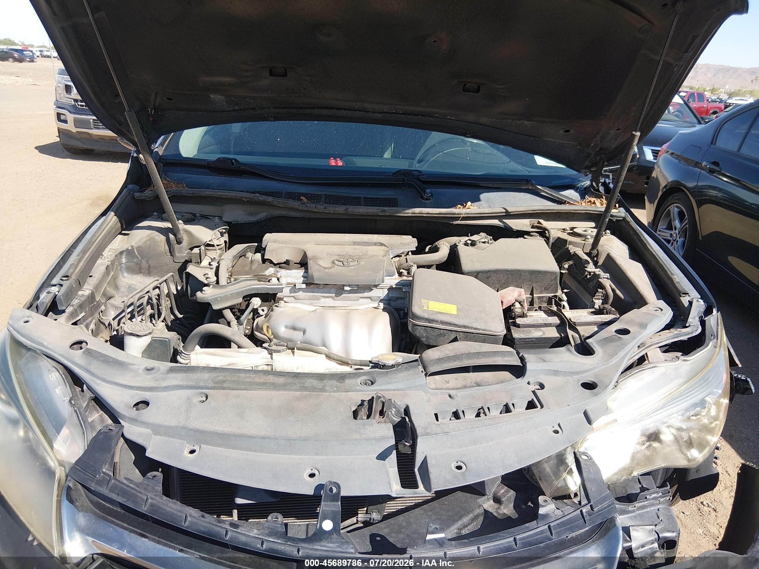 2015 Toyota Camry Se Black vin: 4T1BF1FK8FU081803