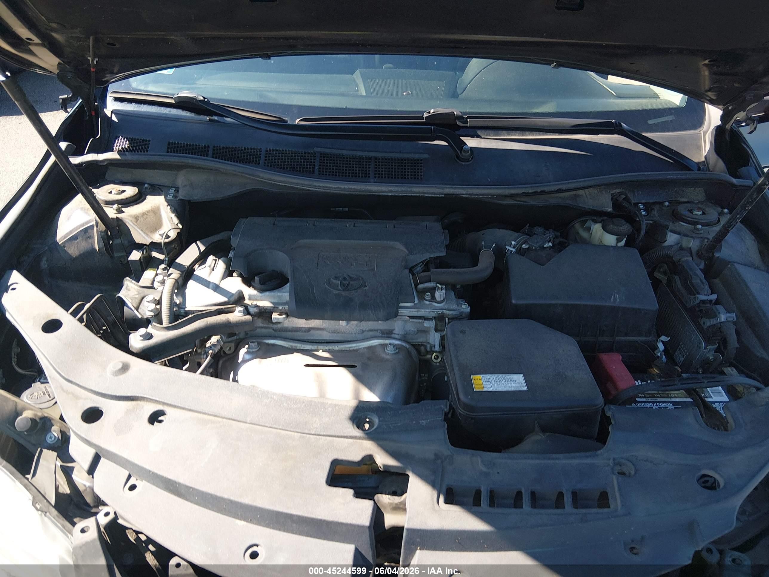 2015 Toyota Camry Se Black vin: 4T1BF1FK8FU098522