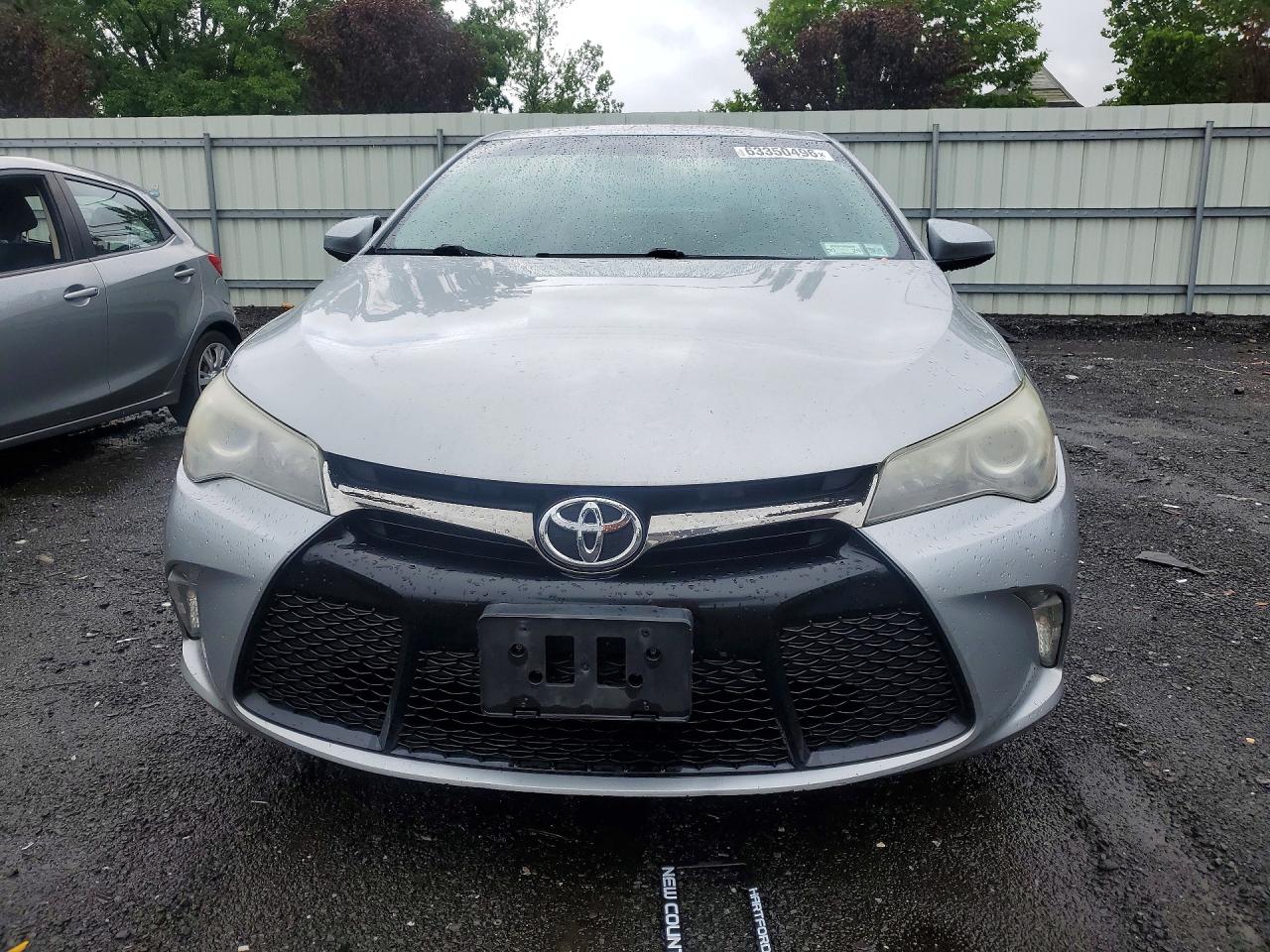 2015 Toyota Camry Se Silver vin: 4T1BF1FK8FU099556