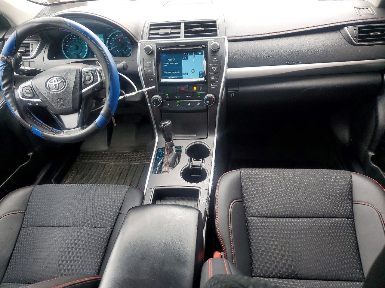 2015 Toyota Camry Se Silver vin: 4T1BF1FK8FU099556
