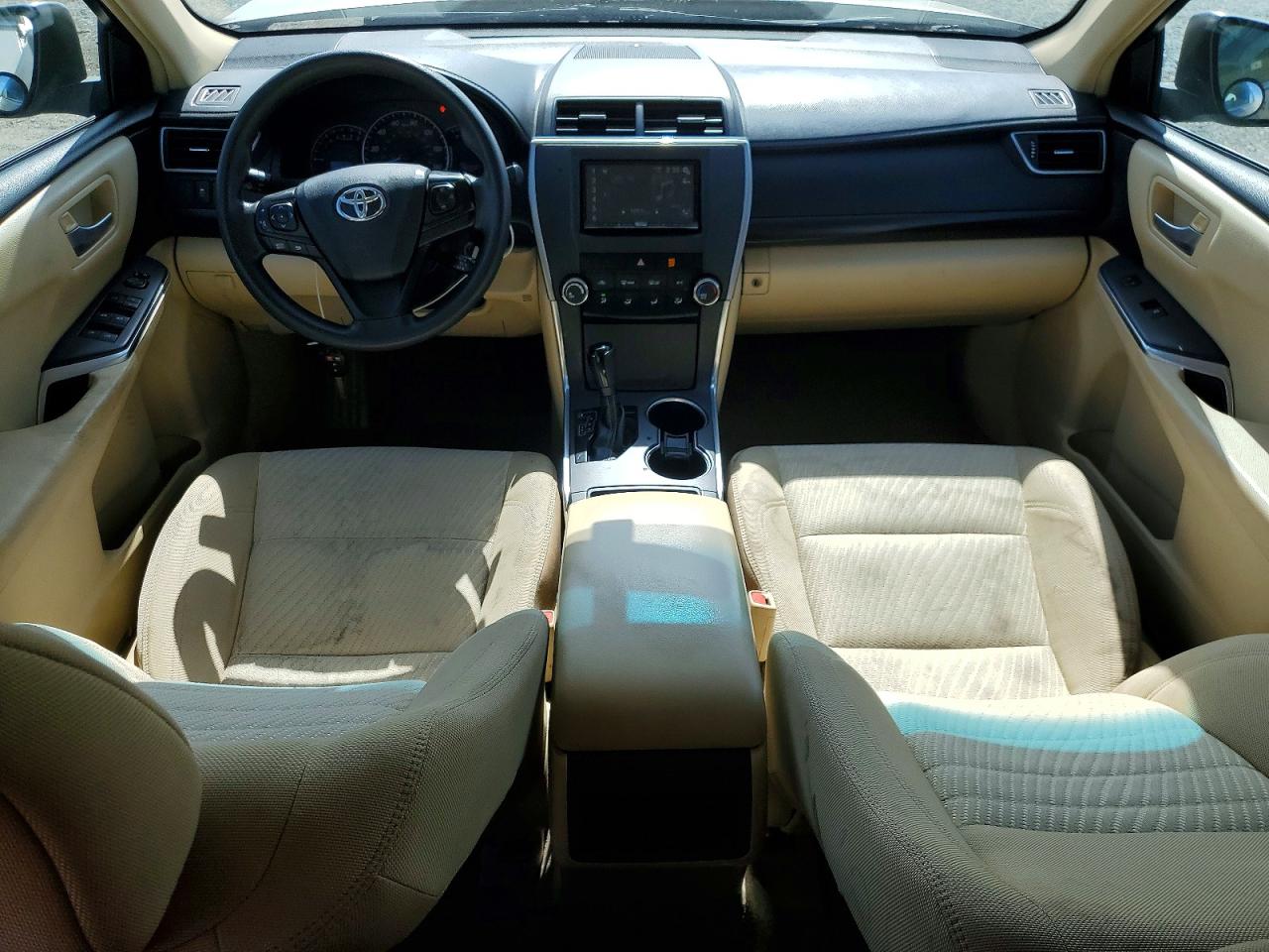 2015 Toyota Camry Le Желто-коричневый vin: 4T1BF1FK8FU105095
