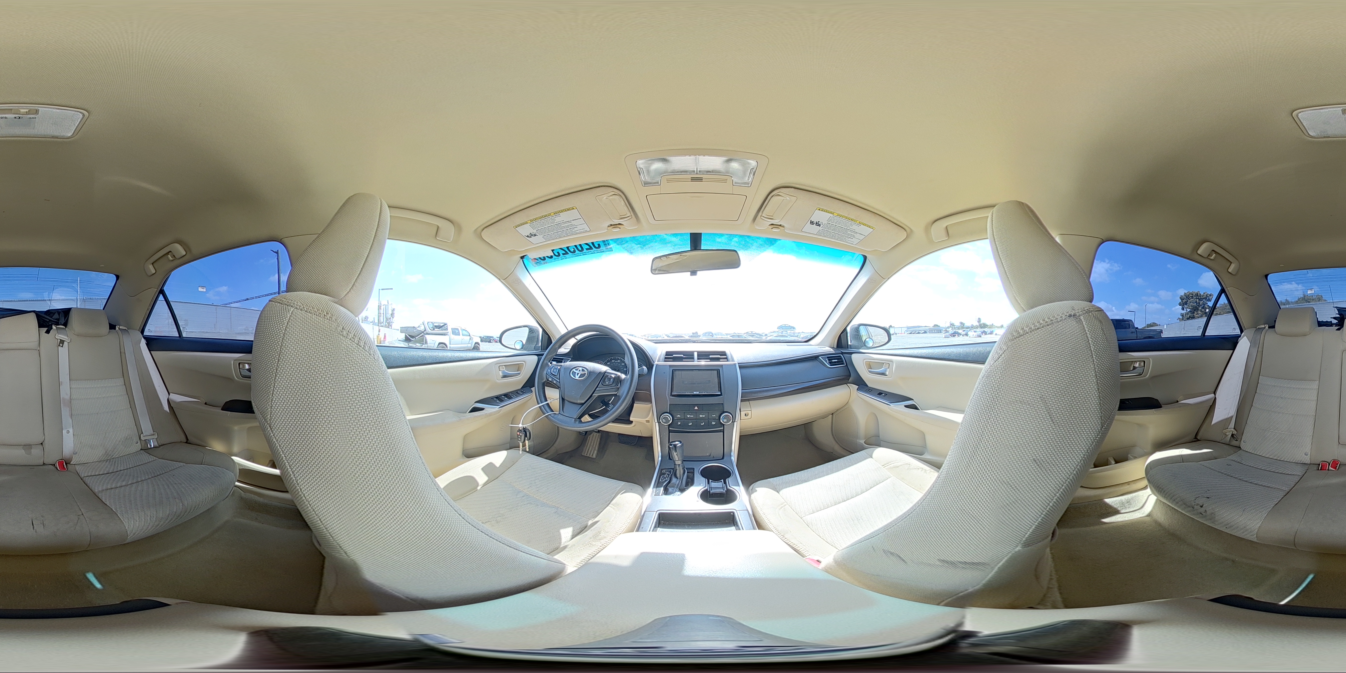 2015 Toyota Camry Le Желто-коричневый vin: 4T1BF1FK8FU105095