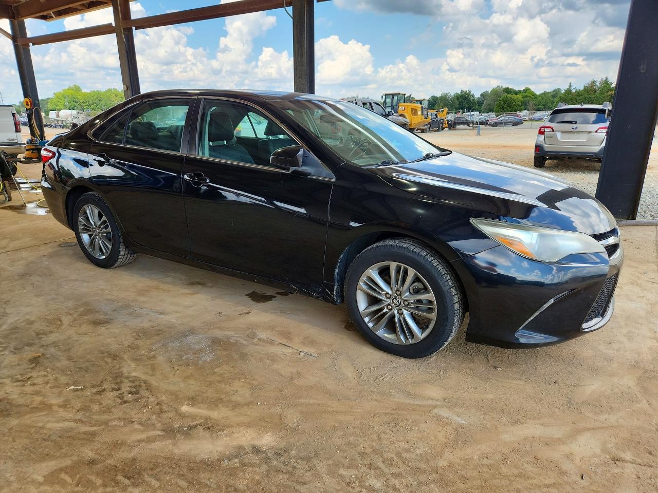 2015 Toyota Camry Se Black vin: 4T1BF1FK8FU106067