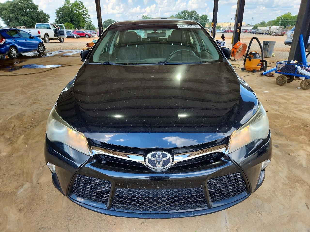 2015 Toyota Camry Se Black vin: 4T1BF1FK8FU106067