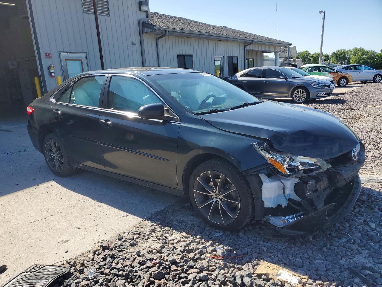 2015 Toyota Camry Xse Black vin: 4T1BF1FK8FU109812