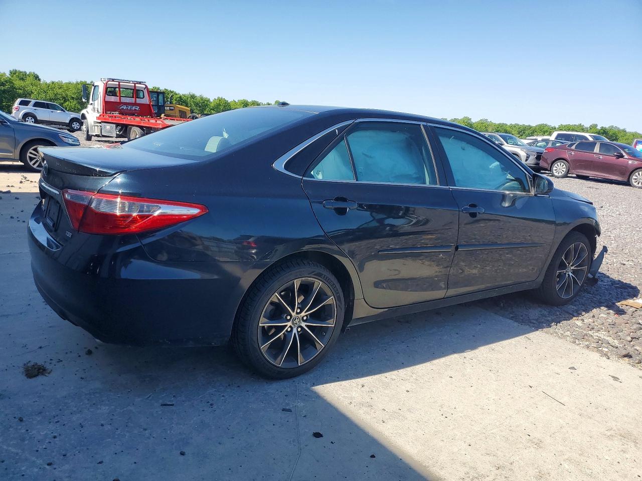 2015 Toyota Camry Xse Black vin: 4T1BF1FK8FU109812