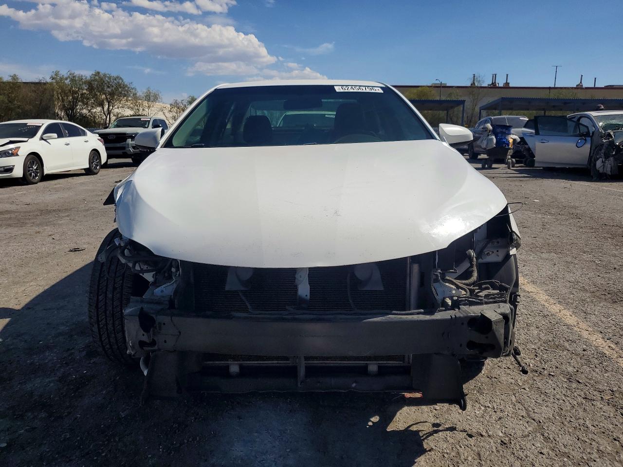 2015 Toyota Camry Se White vin: 4T1BF1FK8FU111544