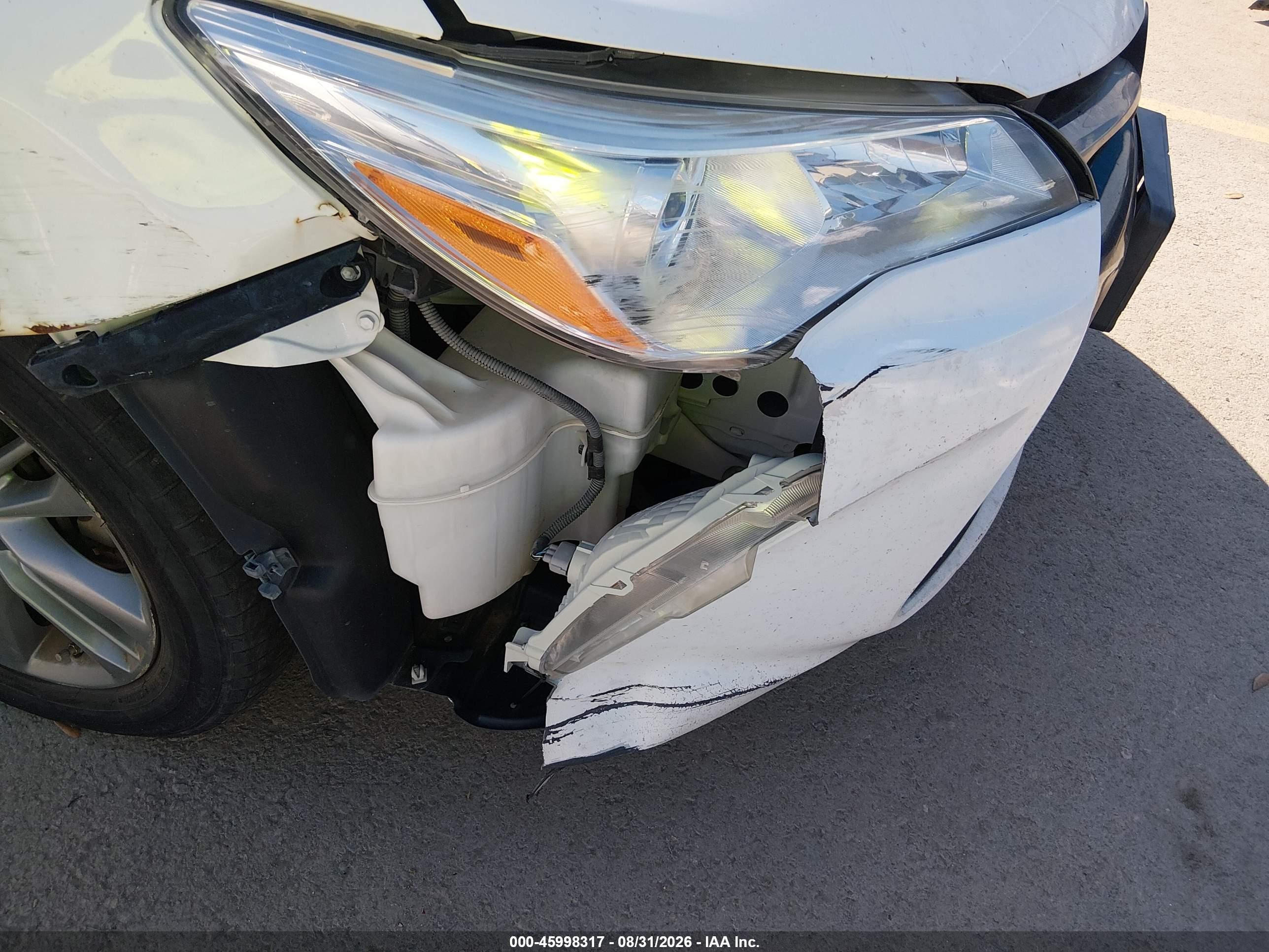 2015 Toyota Camry Se White vin: 4T1BF1FK8FU480260