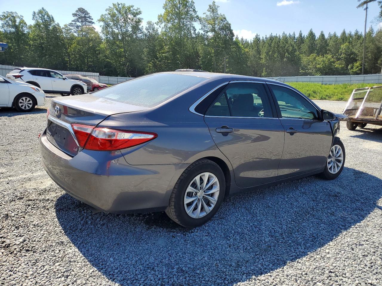 2015 Toyota Camry Le Gray vin: 4T1BF1FK8FU873451