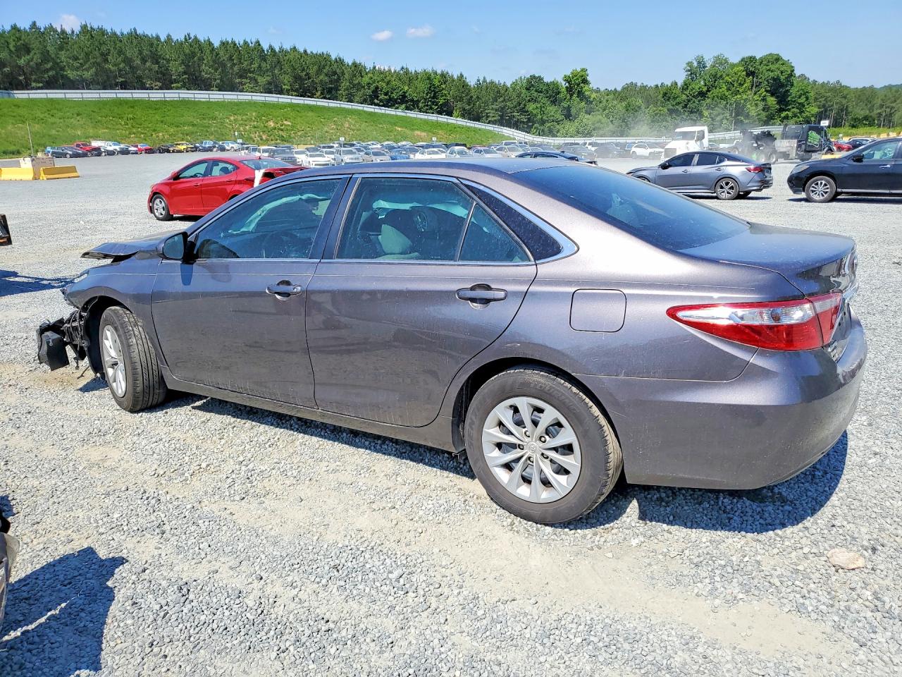2015 Toyota Camry Le Gray vin: 4T1BF1FK8FU873451