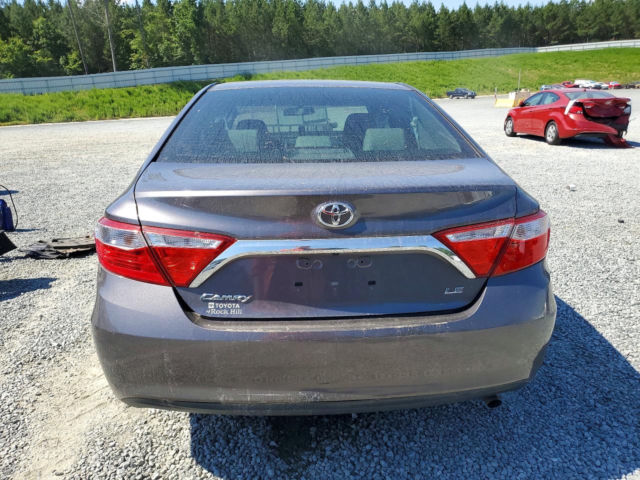 2015 Toyota Camry Le Gray vin: 4T1BF1FK8FU873451