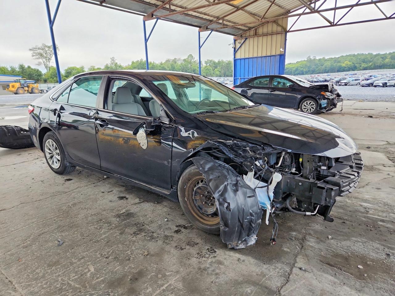 2015 Toyota Camry Le Черный vin: 4T1BF1FK8FU891402