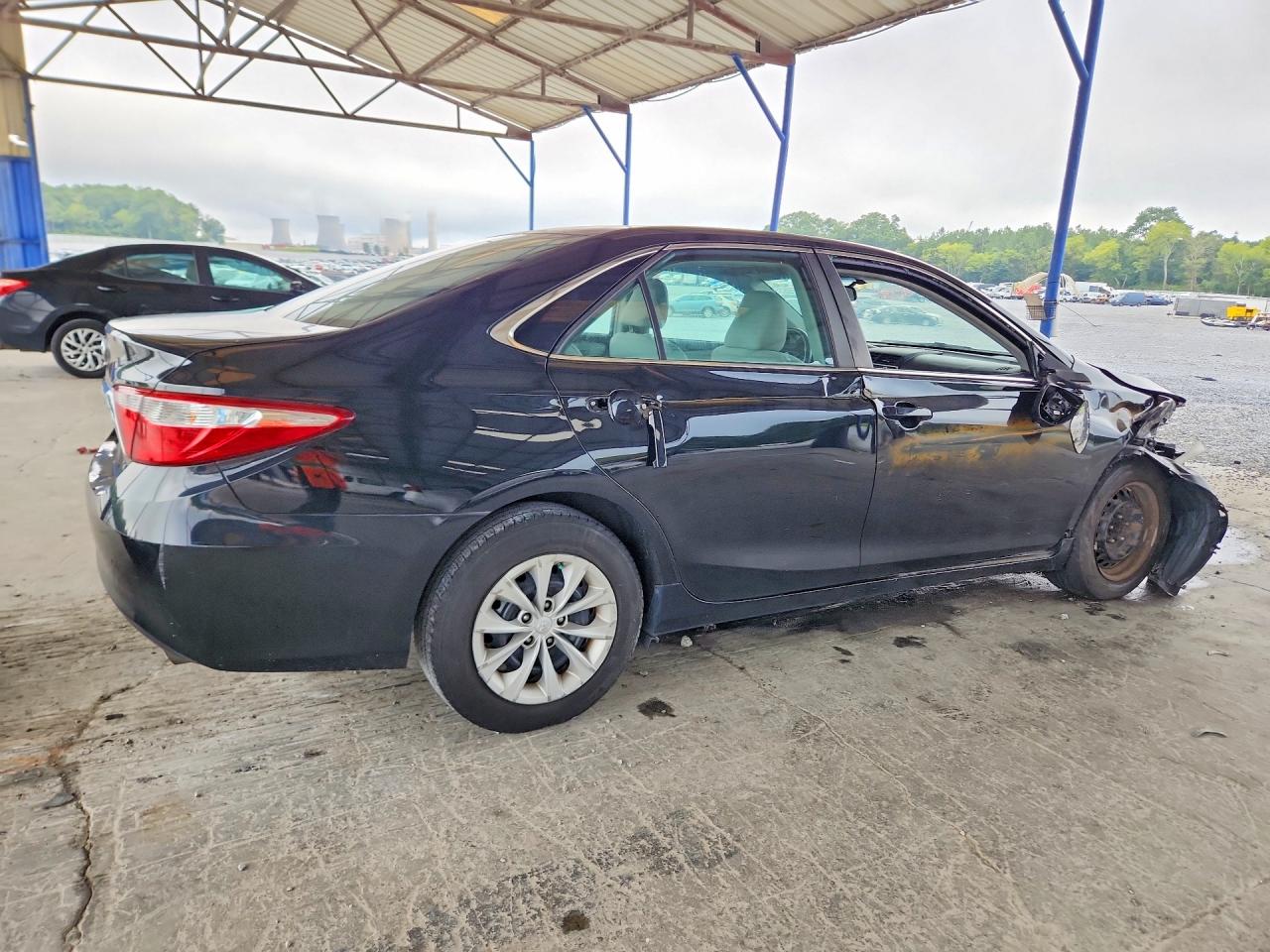 2015 Toyota Camry Le Черный vin: 4T1BF1FK8FU891402