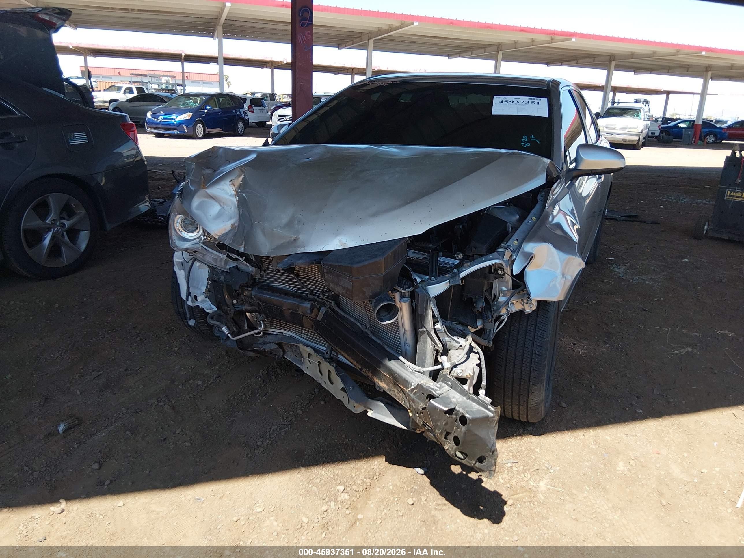 2015 Toyota Camry Le Silver vin: 4T1BF1FK8FU899824