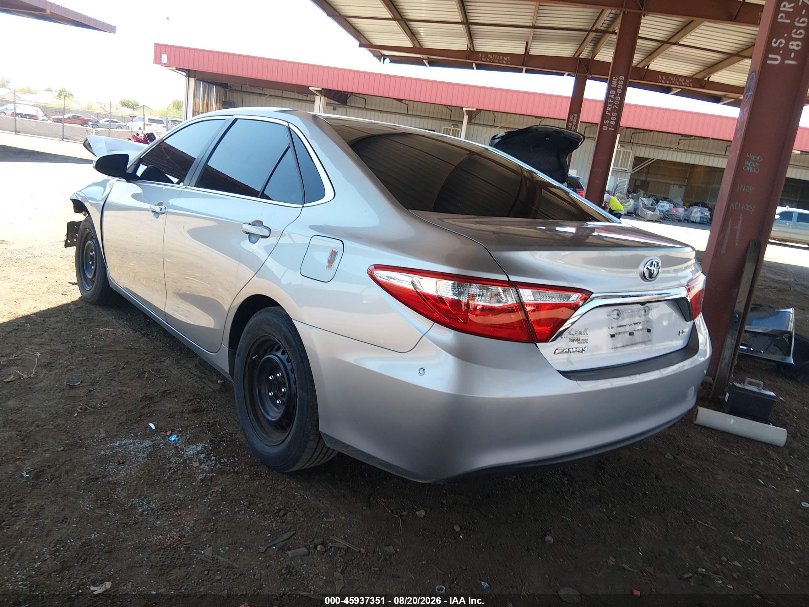 2015 Toyota Camry Le Silver vin: 4T1BF1FK8FU899824