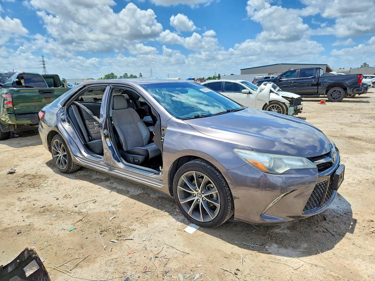 2015 Toyota Camry Gray vin: 4T1BF1FK8FU902351