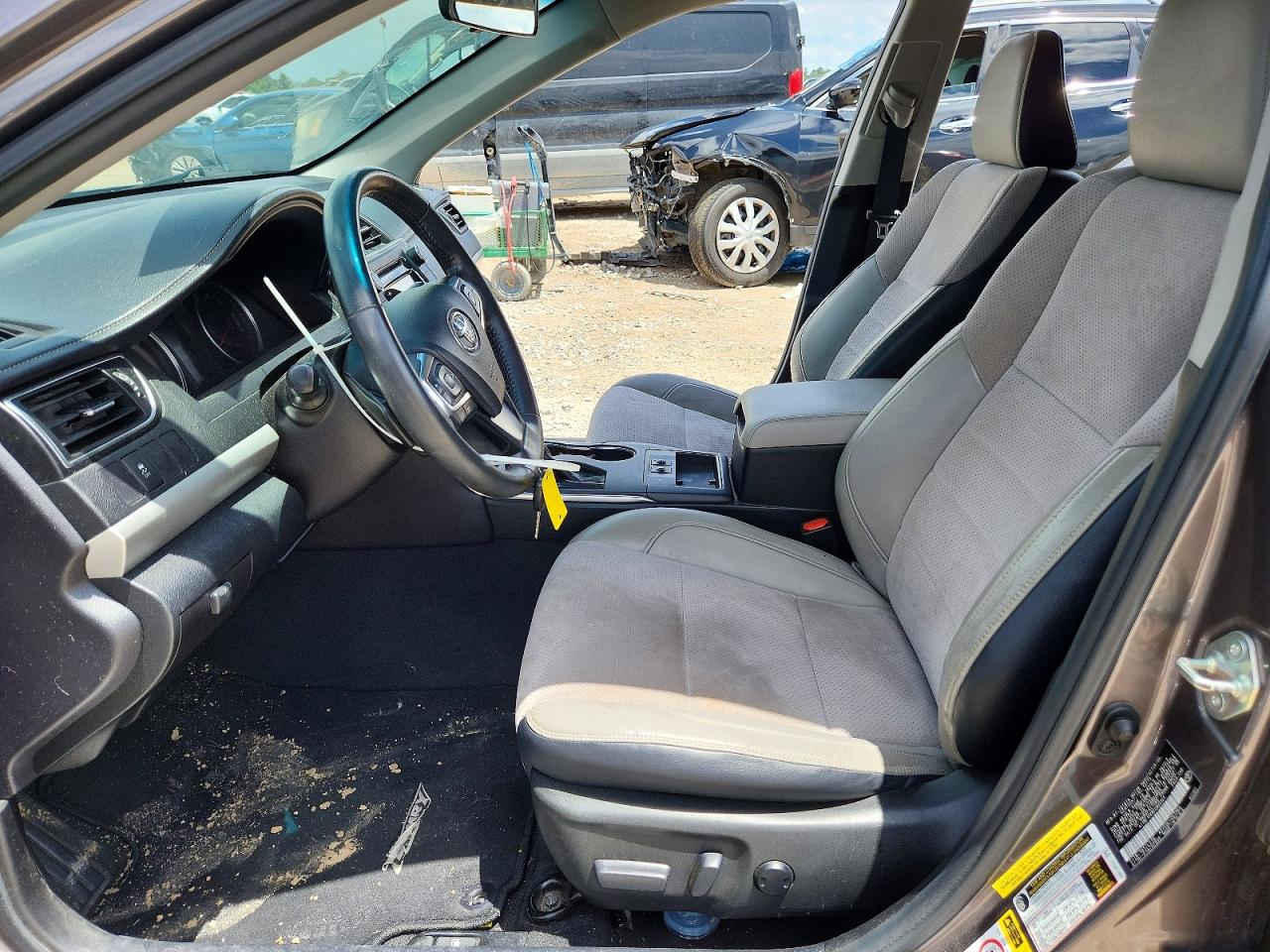 2015 Toyota Camry Gray vin: 4T1BF1FK8FU902351