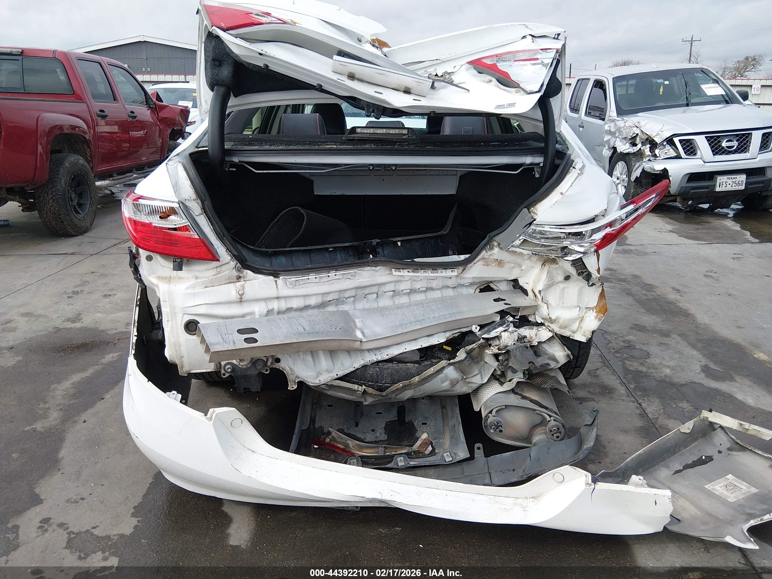 2015 Toyota Camry Se White vin: 4T1BF1FK8FU922485