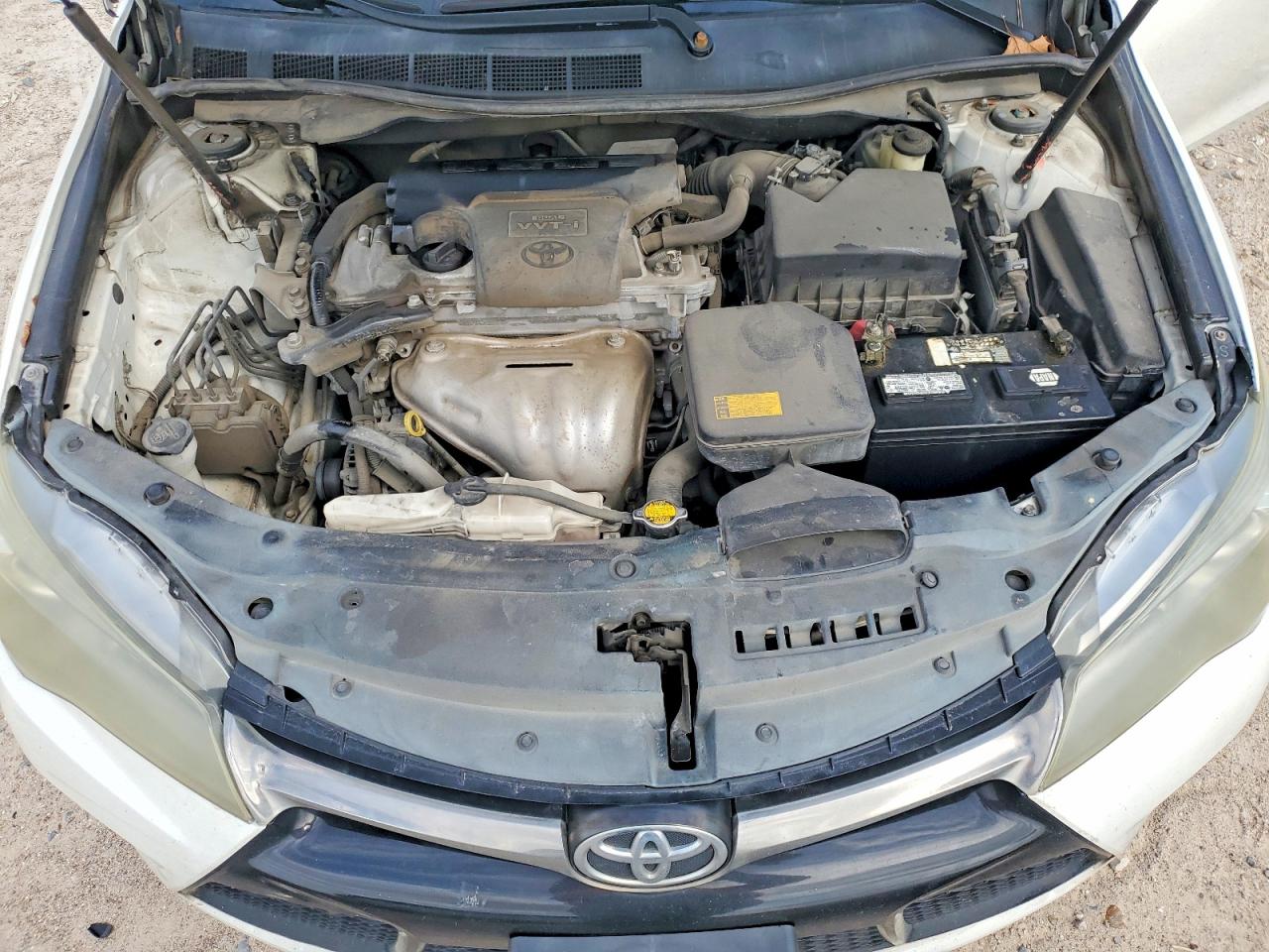 2015 Toyota Camry Se White vin: 4T1BF1FK8FU922809