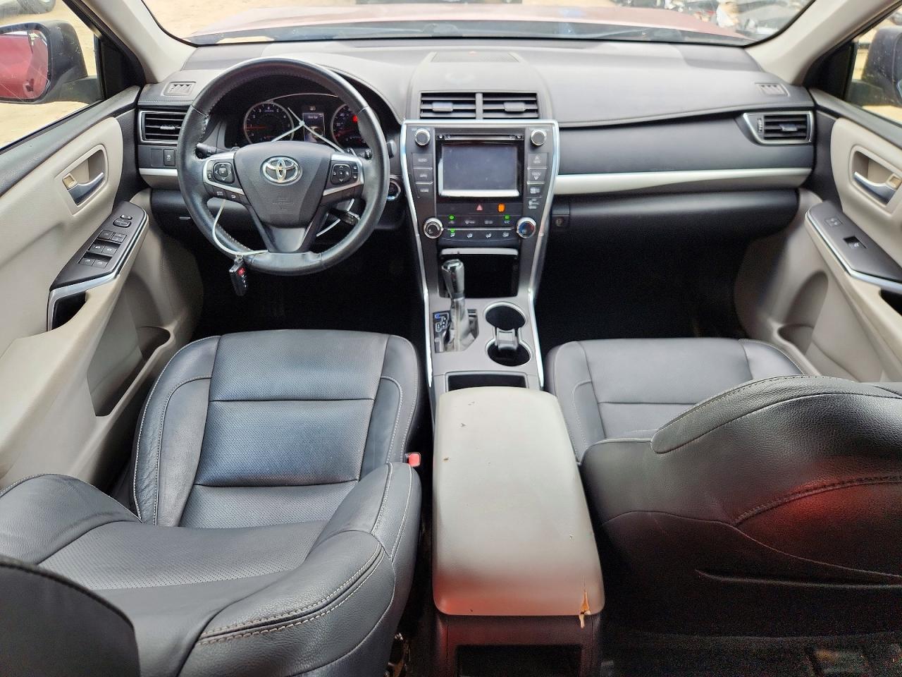 2015 Toyota Camry Se Burgundy vin: 4T1BF1FK8FU926343